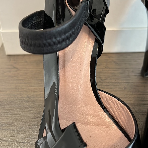 Chloe Black Heels - Picture 6 of 8